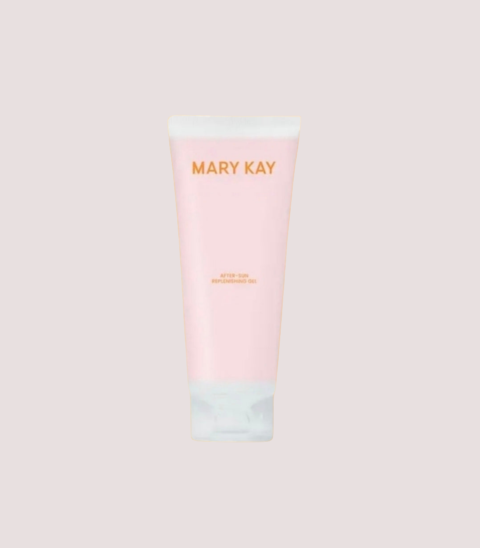 ✨ Klistremerke 3 cm til Mary Kay After-Sun Replenishing Gel ☀️