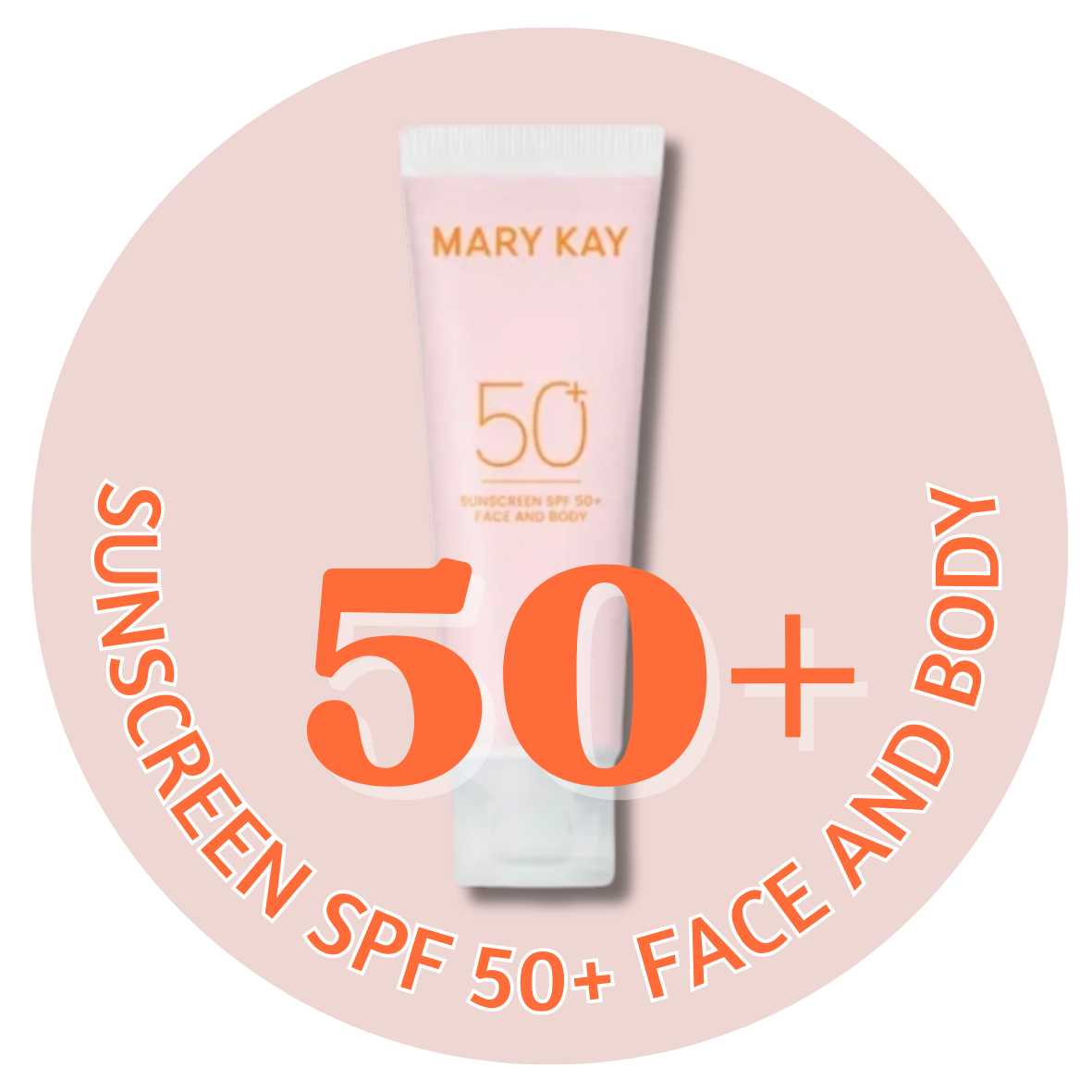 Premium displaykort – Solkrem SPF 50 ☀️✨