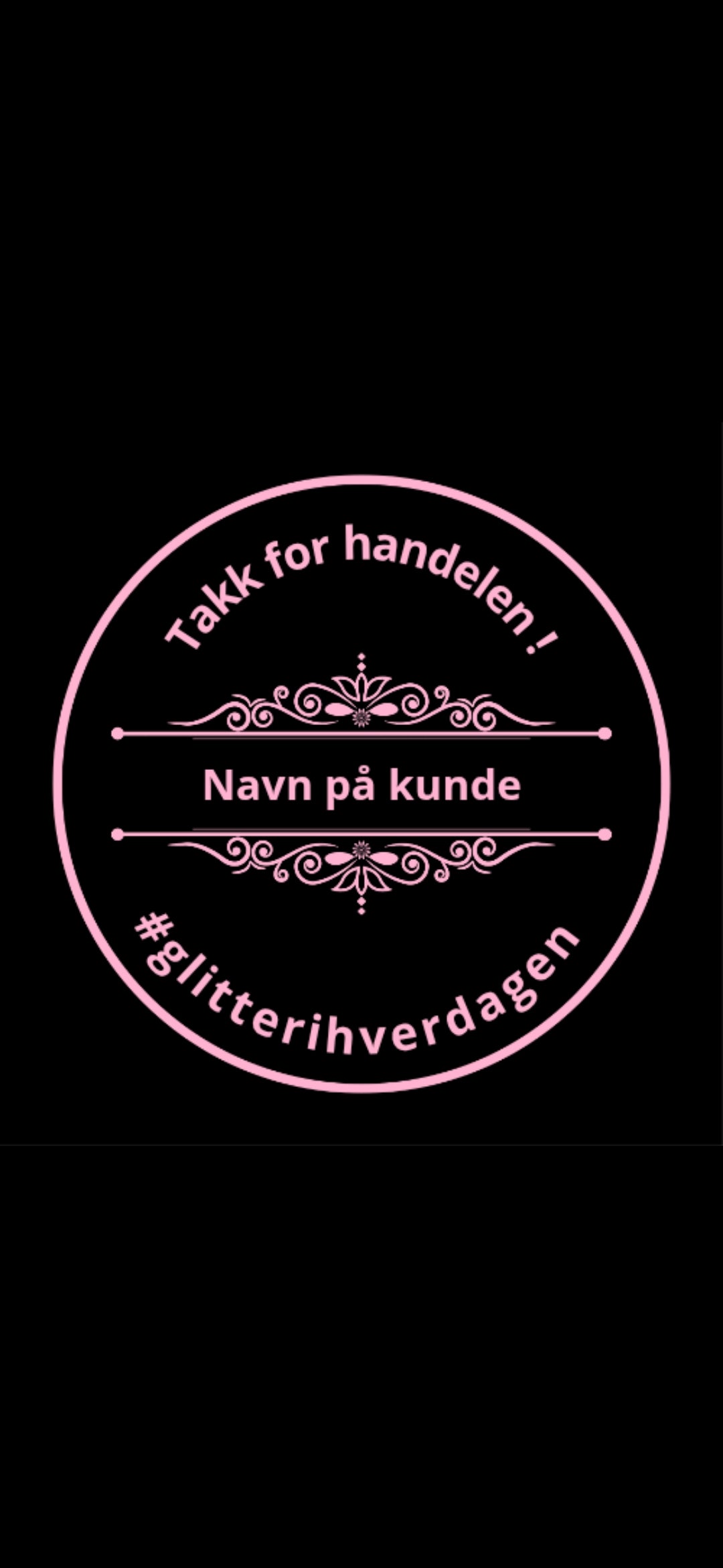Personlig design: Logo, klistremerker, visittkort og mer