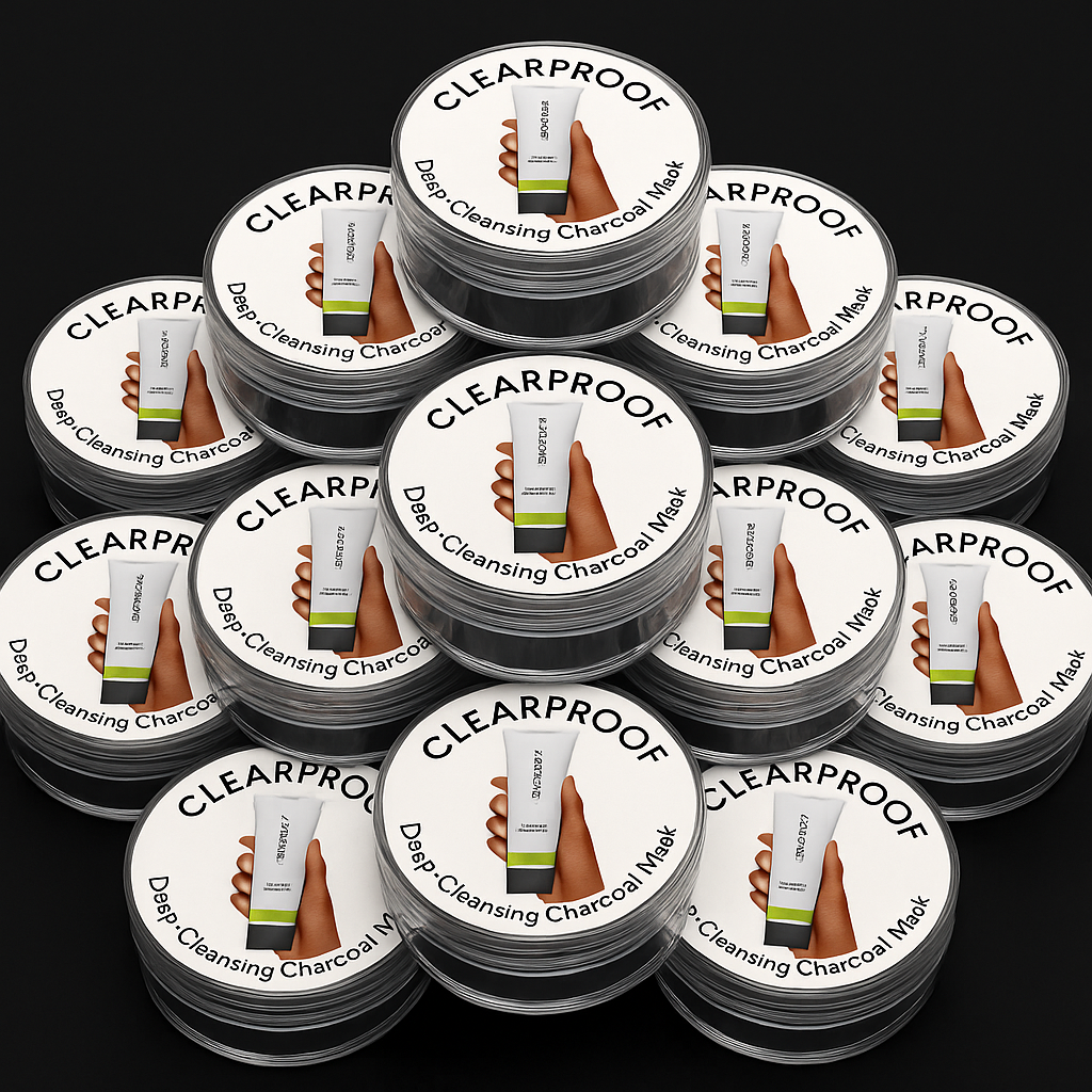 Klistremerke Clear Proof 3 cm 🩶