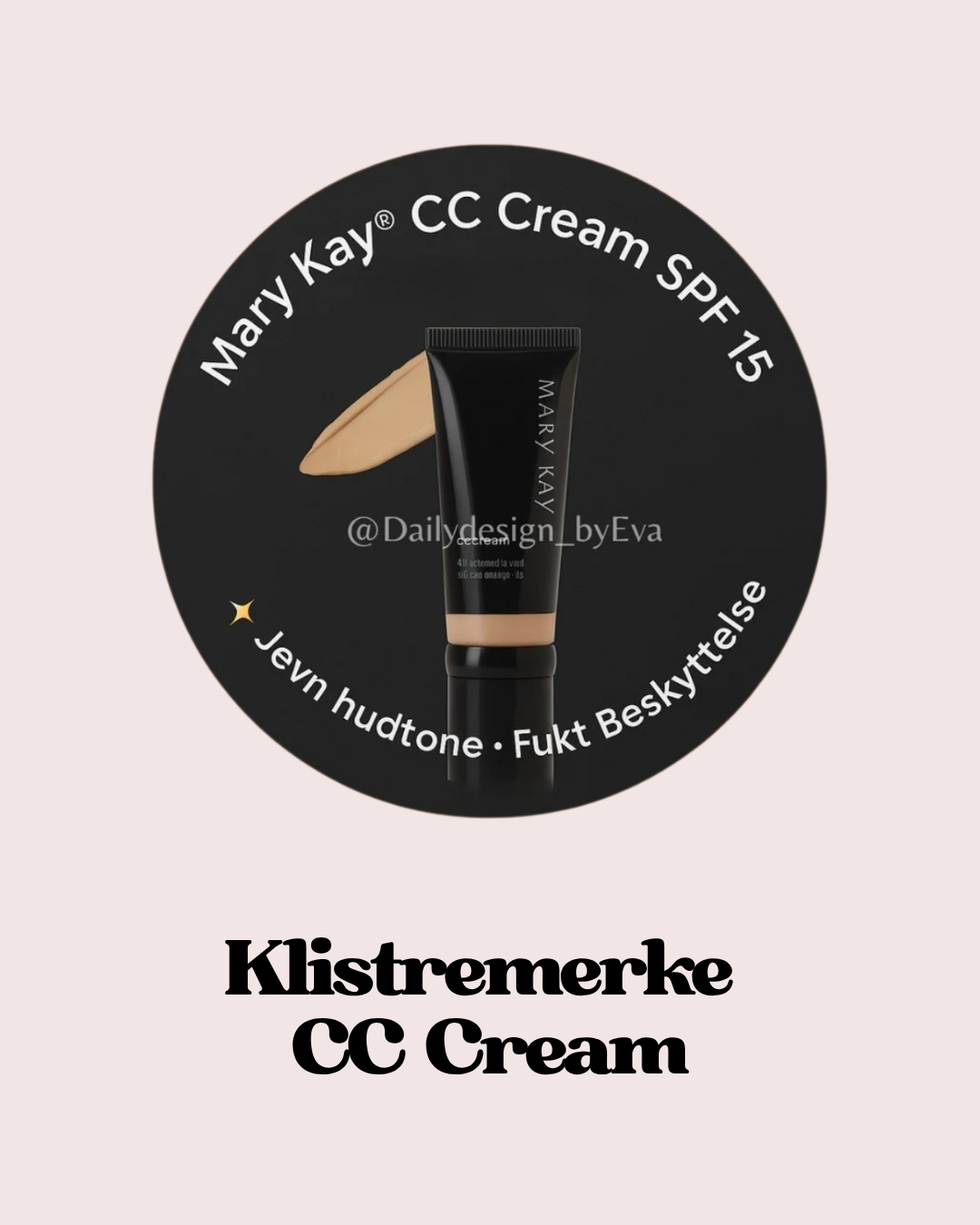 Mary Kay CC Creamklistremerke 3 cm
