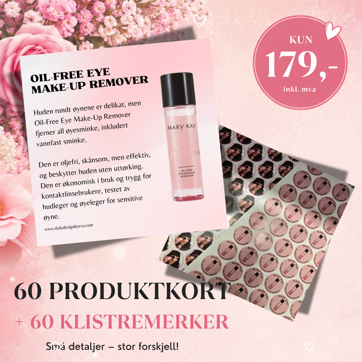 Produktkort Oil-Free make up remover đ