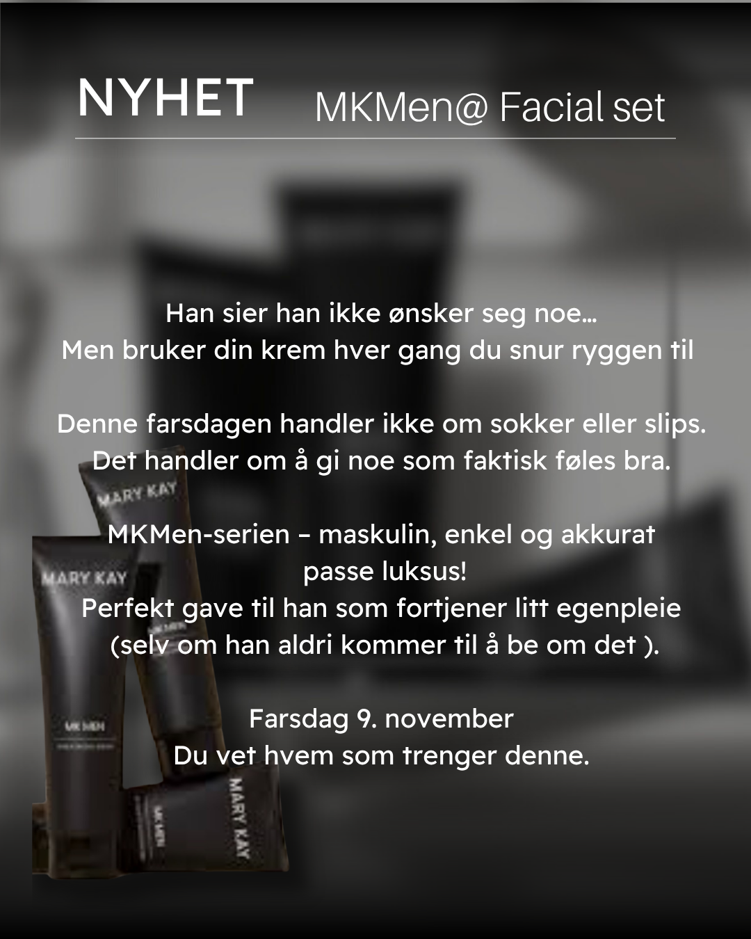 💻SoMe innlegg, klart til bruk. Gratis farsdagsdesign – MKMen