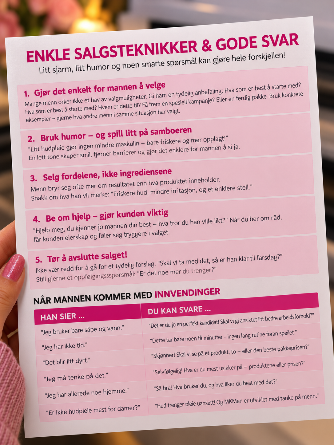 MKMen – Fra prøver til fast kunde | Komplett salgspakke 👌🖤