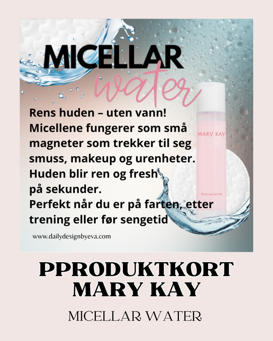 Produktkort Mary Kay Micellar Water 💦