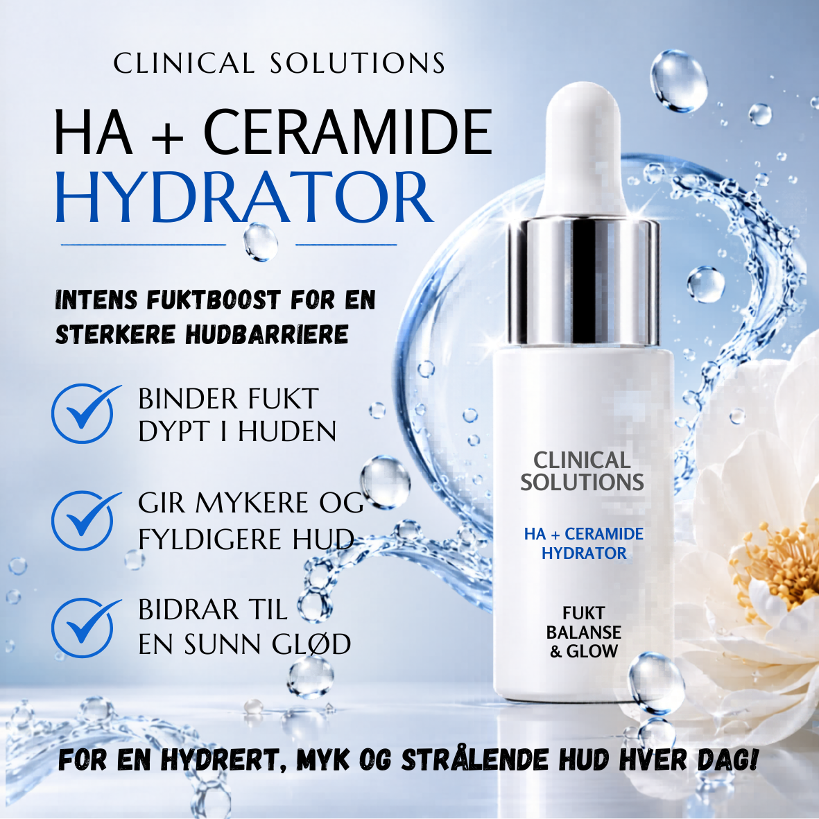 Produkttittel: Produktkort+HA + Ceramide Hydrator 💦
