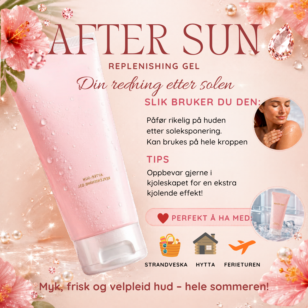 Produktkort After Sun 🌞