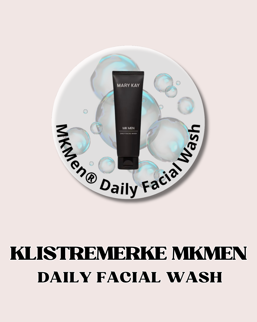 Klistremerke MKMEN-Daily Facial Wash 💦