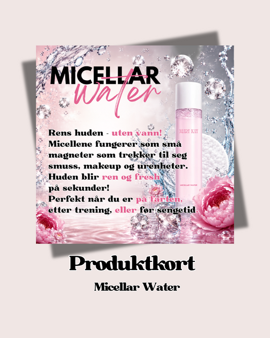 Produktkort Micellar Water 😍