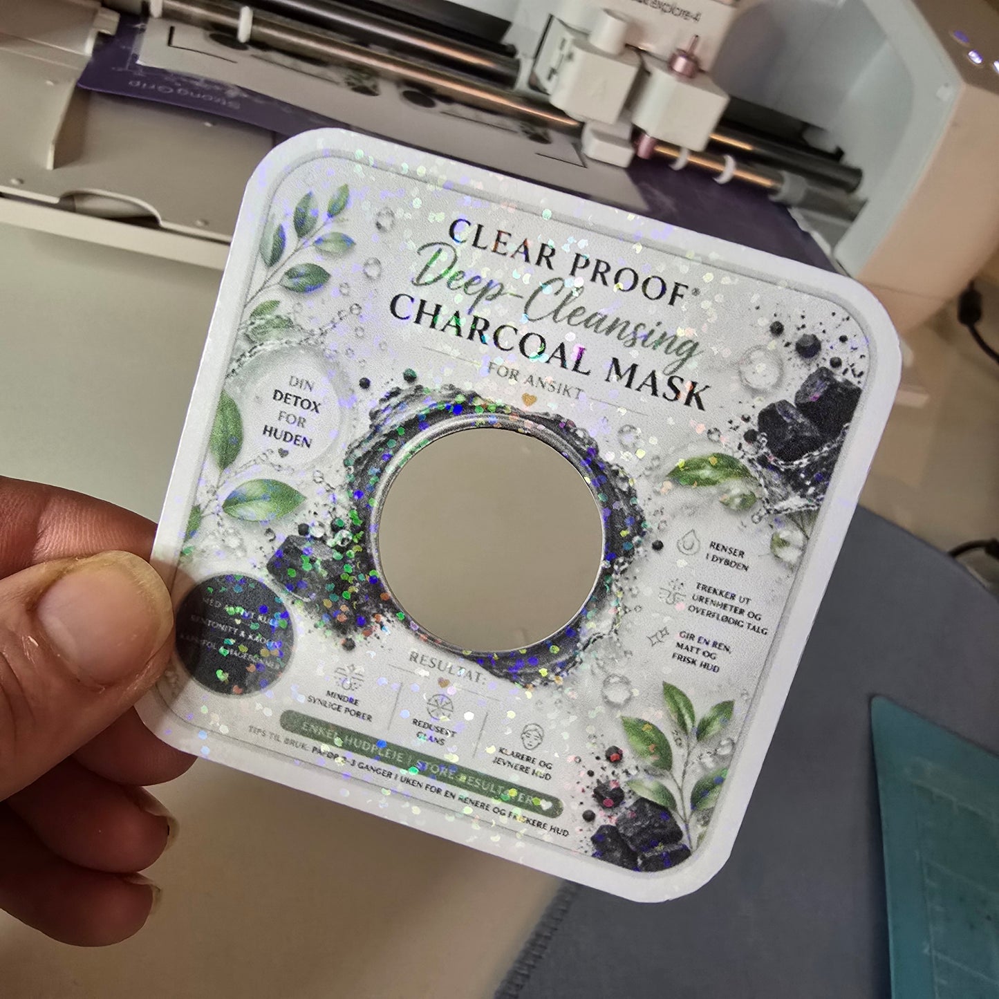 Toppkort charcoal deep cleansing mask 🖤