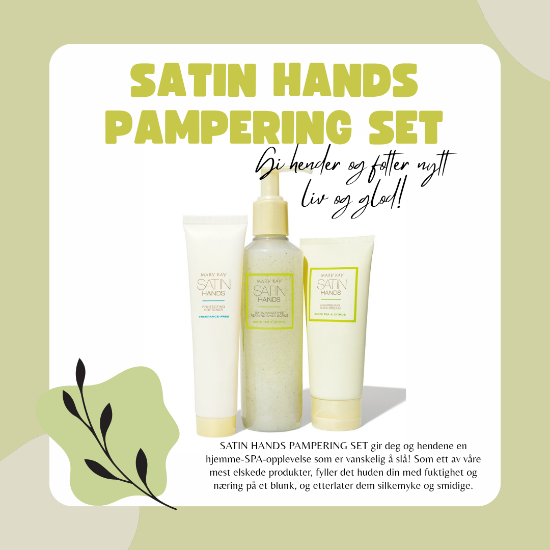 Produktkort Satin Hands Pampering Set 🌱