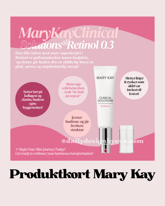 Produktkort -Mary Kay Clinical Solutions® Retinol 0.3 🙏