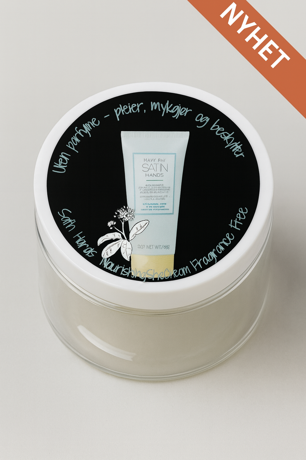 Satin Hands® Klistremerke 🌱 flere størrelser 💚