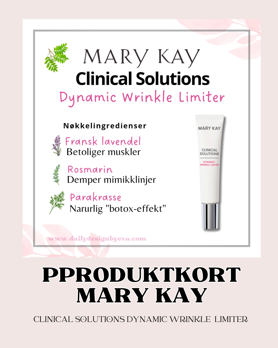 🌿 Produktkort Mary Kay Clinical Solutions dynamics wrinkles limiter