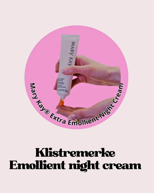 Klistremerke Mary Kay Extra Emollient night cream 3 cm