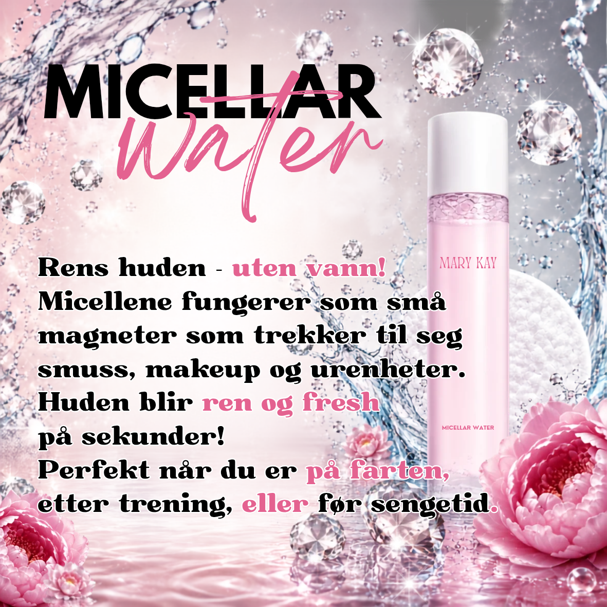 Produktkort Micellar Water ✨️NYTT design, kommer snart 😍