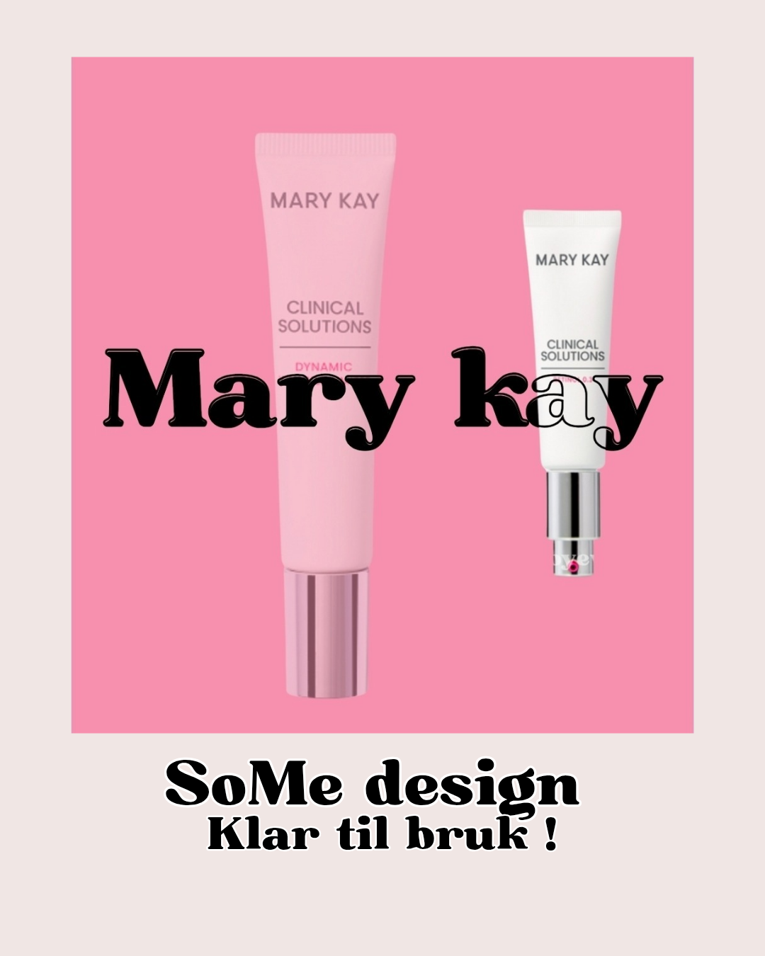 🩷 SoMe design – Mary Kay post/reels