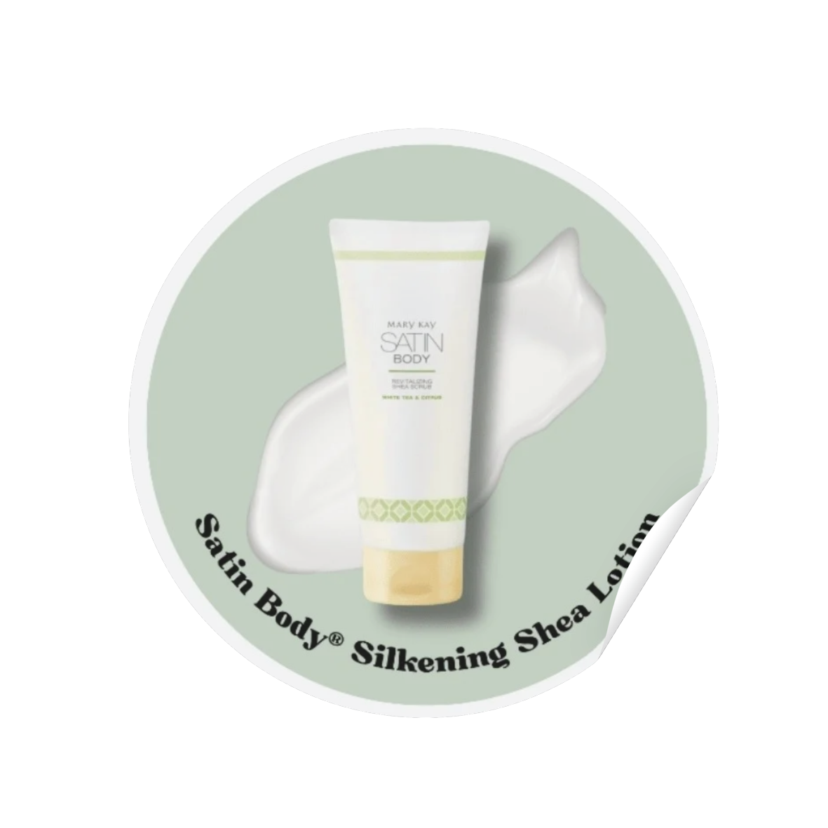 Satin Body serien, klistremerker 2 & 3 cm 💚