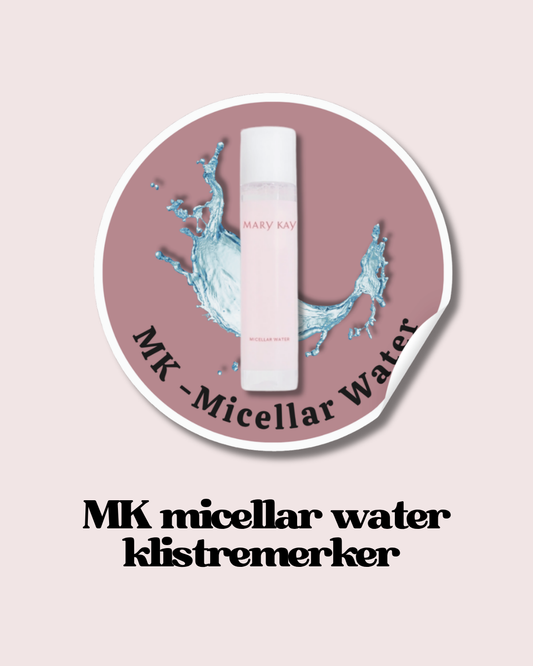 Klistremerke Micellar Water 💧