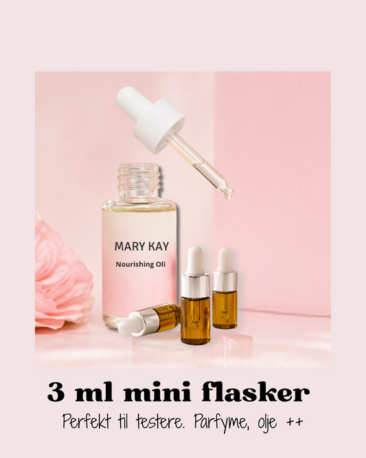 10 stk Små flasker, perfekt til serum/olje/parfyme 🌷