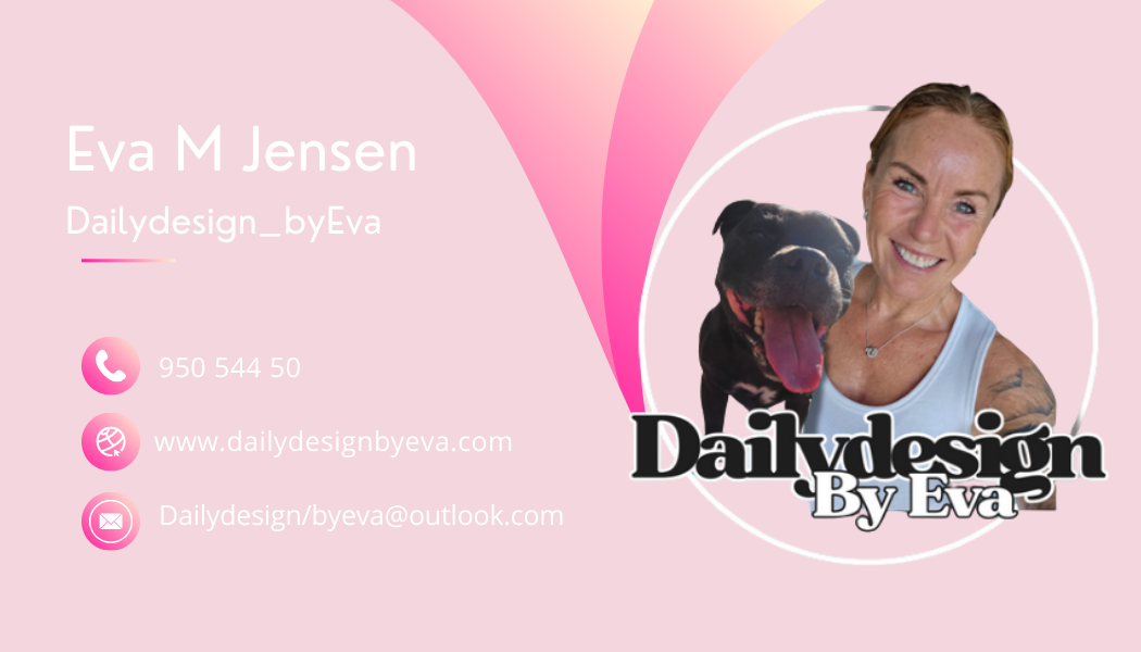 ✨ Visittkort tilpasset din stil.