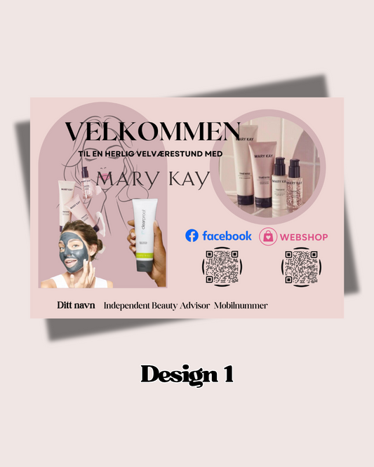 6 stk Personlige Presentasjonsunderlag 🌸