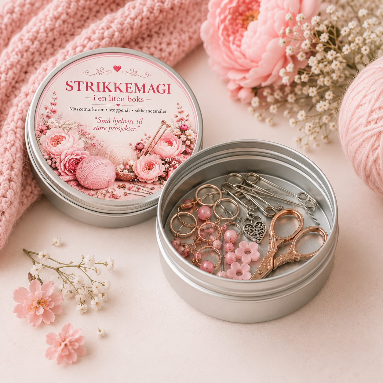 Strikkemagi – i en liten boks 🧶