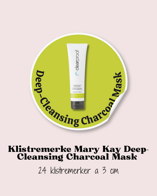 Klistremerke Clear Proof 3 cm 🩶
