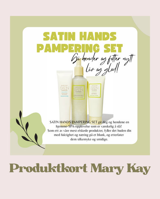 Produktkort Satin Hands Pampering Set 🌱