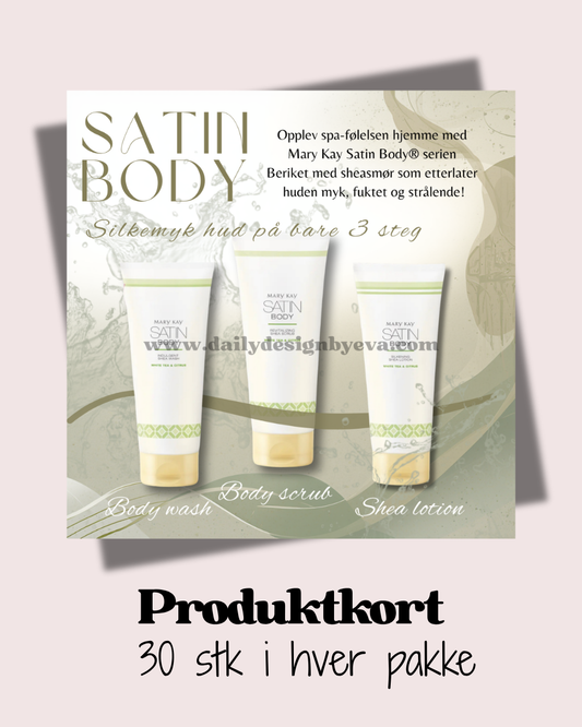 Satin Body serien 🌱