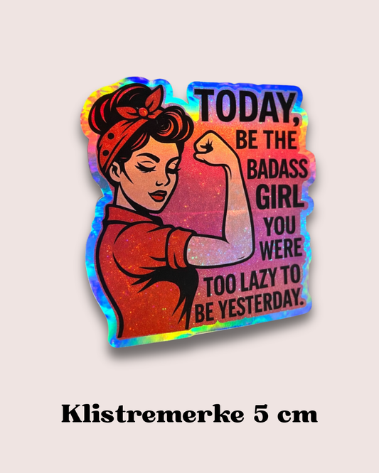 Klistremerke 5 cm