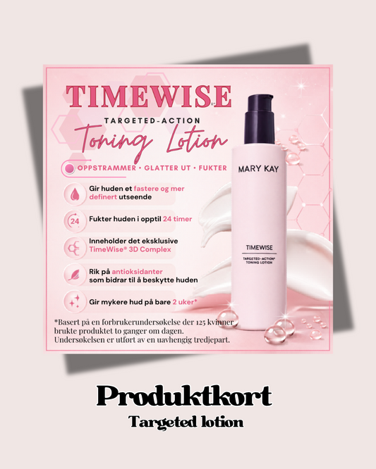 TIMEWISE Targeted-Action Toning Lotio 🩷