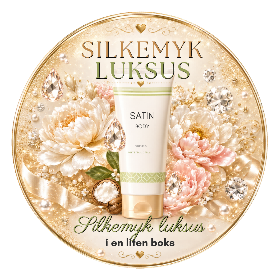 ✨ Gullboks 30 ml & klistremerke