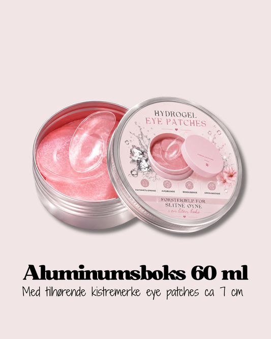 Aluminiumsboks 60 ml ca7 cm 🩷