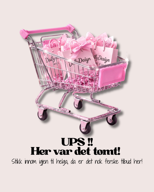 Ups ! Her var det tomt! Velkommen tilbake til helga ☀️