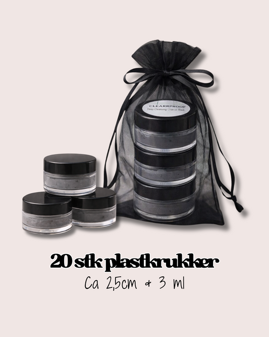 20 stk gavekrukker 2,5 cm 🖤 Perfekt til vareprøver 🛍