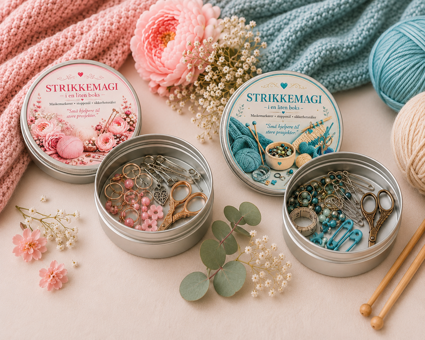 Strikkemagi – i en liten boks 🧶