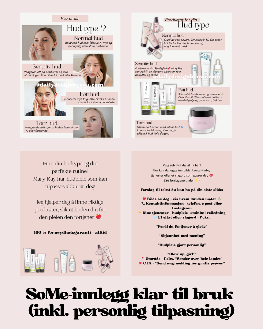 💻Klar til bruk! Ferdig SoMe-design med personlig touch ✨