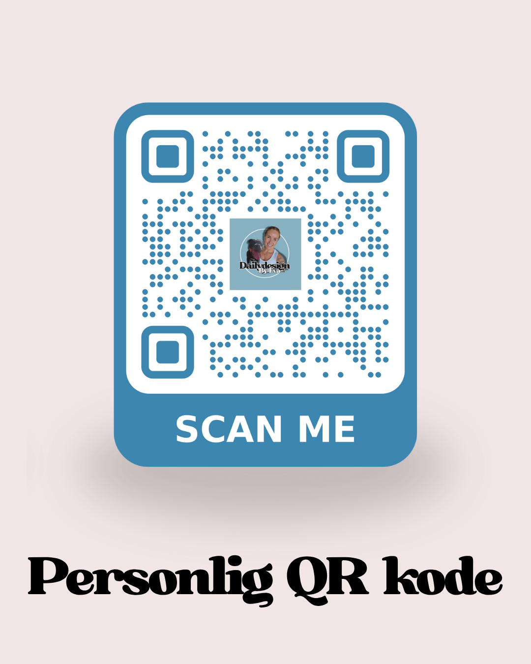Din personlige QR kode. Send følgere/kundene direkte til din ønsket plattform 💻