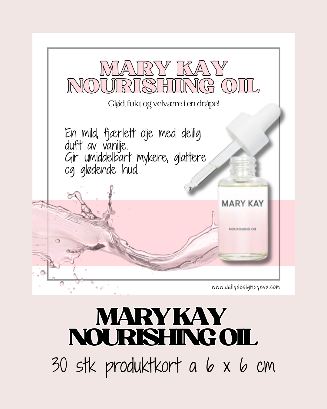 Produktkort Mary Kay Nourishing oil 💧