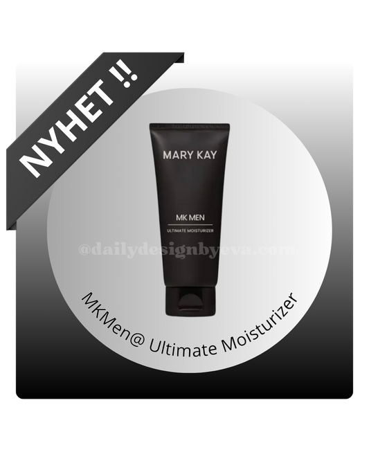 Klistremerker 2 cm MK Men@ Ultimate Moisturizer 🖤