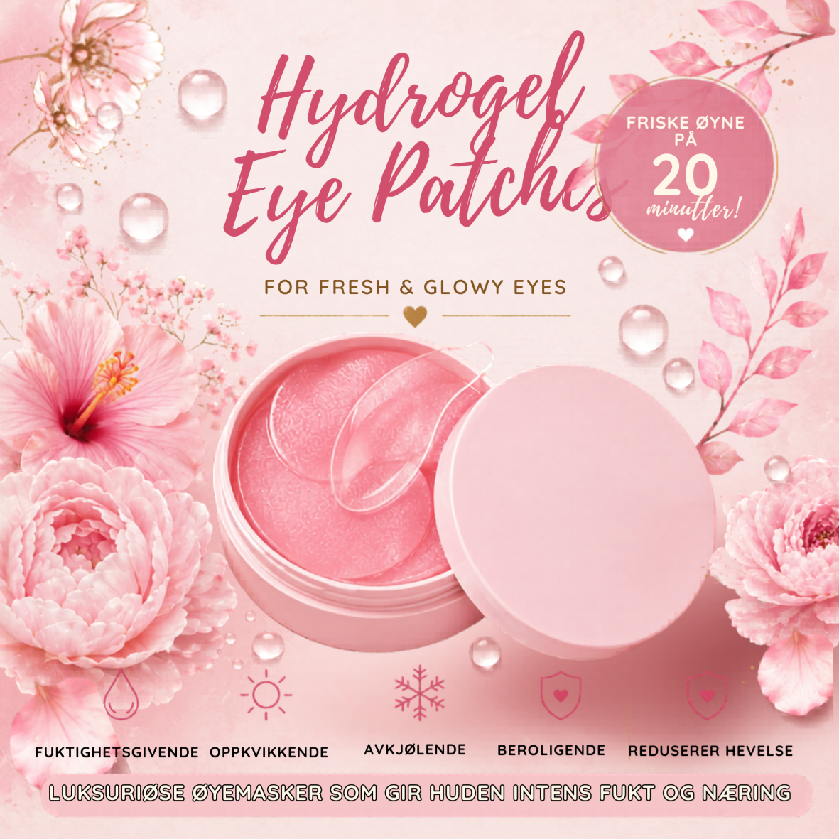 🌸 HYDROGEL EYE PATCHES 🌸