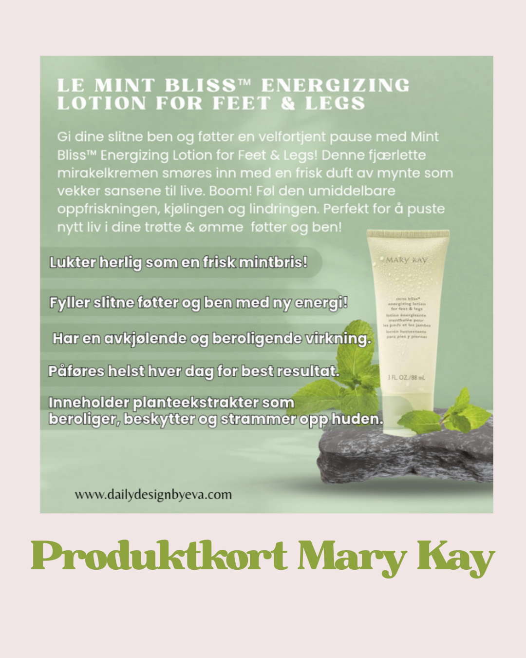 Produktkort Le Mint Bliss Energizing Lotion 🌱