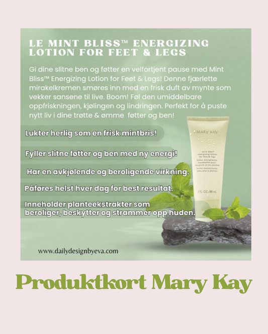 Produktkort Le Mint Bliss Energizing Lotion 🌱