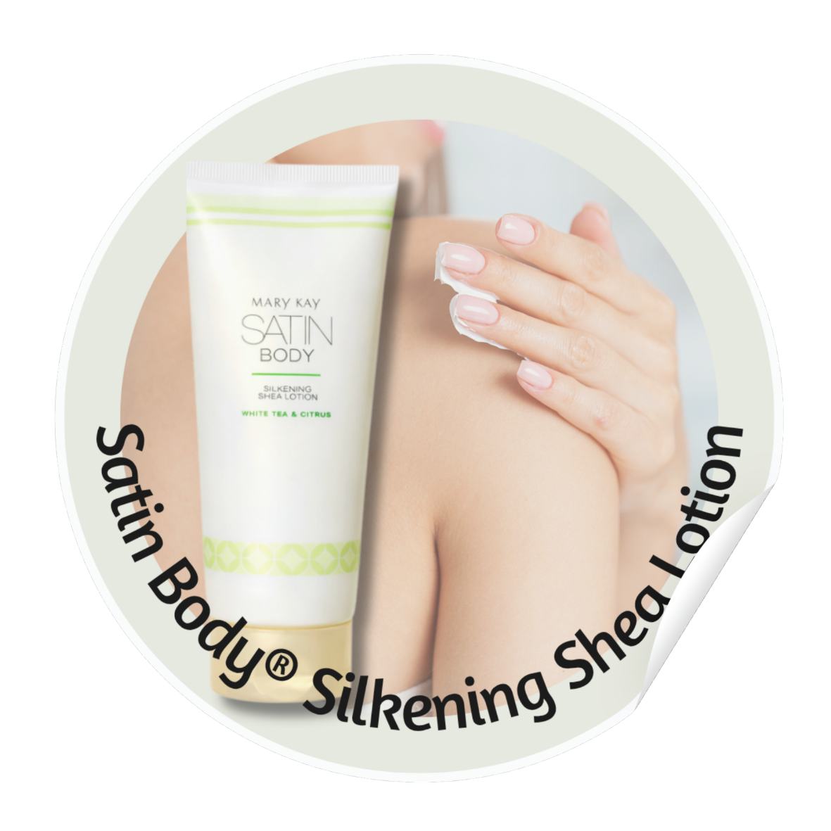 Klistremerke Satin Body Silkening Shea Lotion 🌱