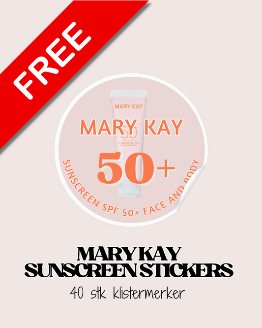 50 stk GRATIS klistremerker ☀️ (ved kjøp over 389,-)