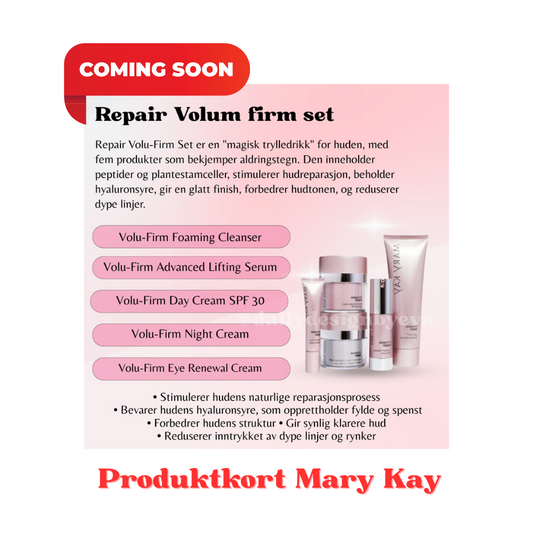 Produkt kort Mary Kay 💞 Repair Volum firm set.